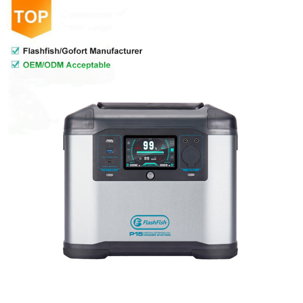 Flashfish P15 1500W 1008Wh Portable Power Station - Imagen 2